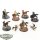 HdR Figuren - Gut - 6 x Riders Of Rohan - teilweise bemalt