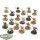 HdR Figuren - Gut - 18 x Dwarf Warriors - teilweise bemalt