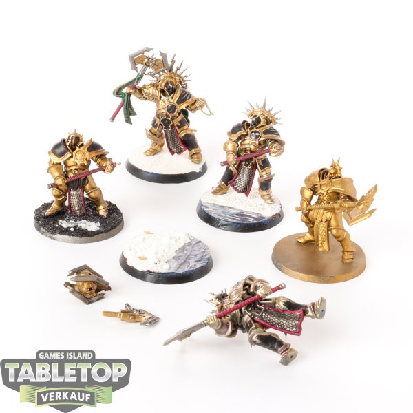 Stormcast Eternals - 5 Decimators - teilweise bemalt