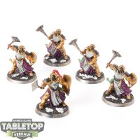 Stormcast Eternals - 5 Sequitors - bemalt