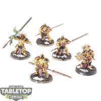 Stormcast Eternals - 5 Protectors - bemalt