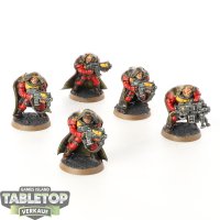 Space Marines - 5 Scouts klassisch - bemalt