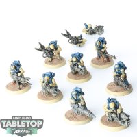 Genestealer Cults - 8 Acolyte Hybrids - bemalt