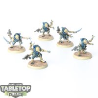 Genestealer Cults - 5 Hybrid Metamorphs - bemalt