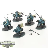 Slaves to Darkness - 5x Chaos Knights - teilweise bemalt