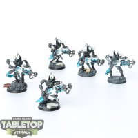 Necrons - 5 Immortals - bemalt