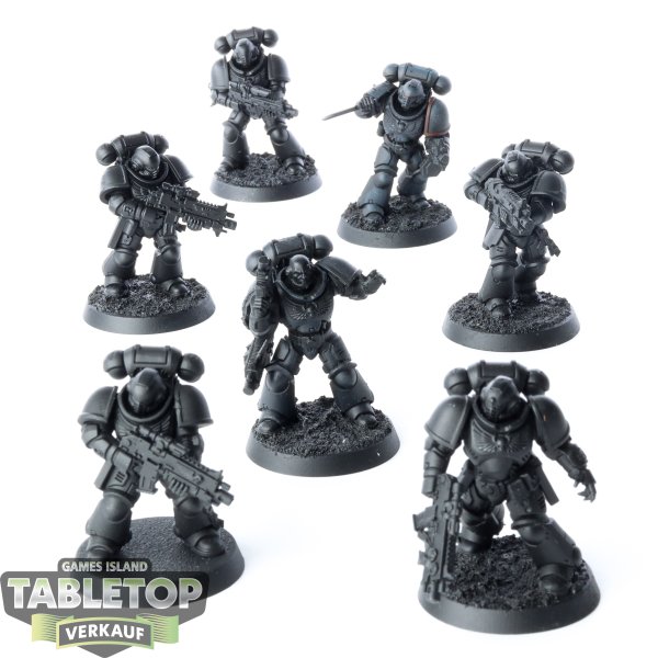 Space Marines - 7 Primaris Intercessors - grundiert