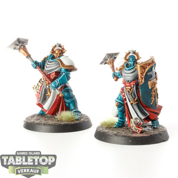 Stormcast Eternals - 2x Sequitors - gut bemalt