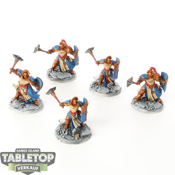 Stormcast Eternals - 5x Sequitors - bemalt