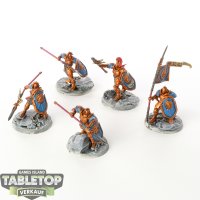 Stormcast Eternals - 5x Vindicators - bemalt