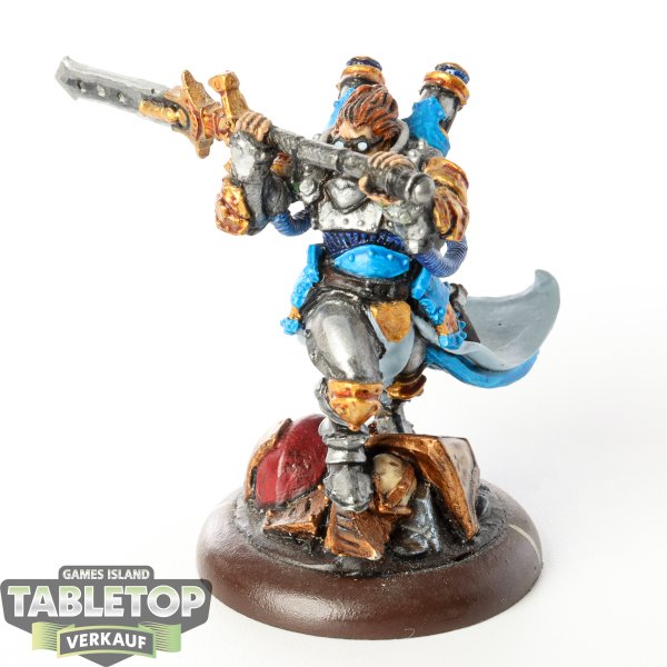 Cygnar - Lord Commander Stryker - bemalt