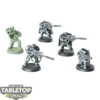 Space Marines - 5 x Scouts with Sniper Rifles klassisch -...