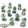 Space Marines - 10 x Tactical Squad klassisch - teilweise bemalt