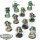 Space Marines - 10 x Tactical Squad klassisch - teilweise bemalt