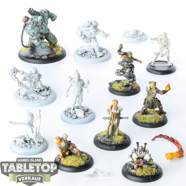 Guild Ball - Guild Ball - The Alchemists - teilweise bemalt