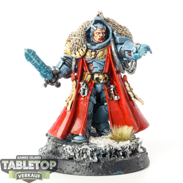 Space Wolves - Primaris Librarian - gut bemalt