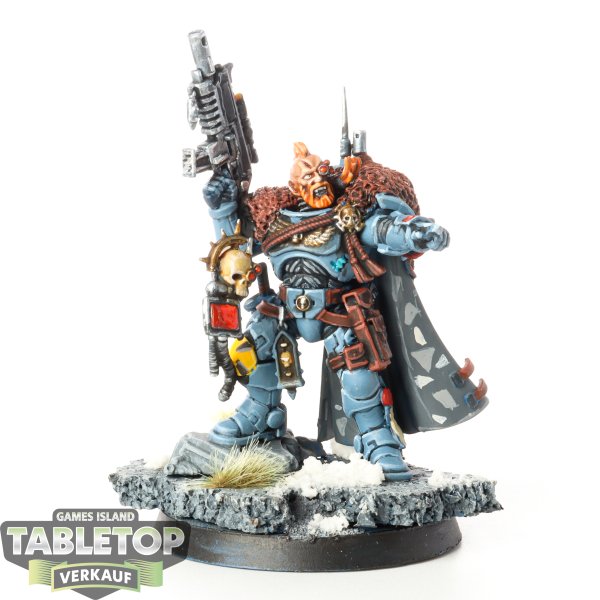Space Wolves - Captain in Phobos Armour - gut bemalt