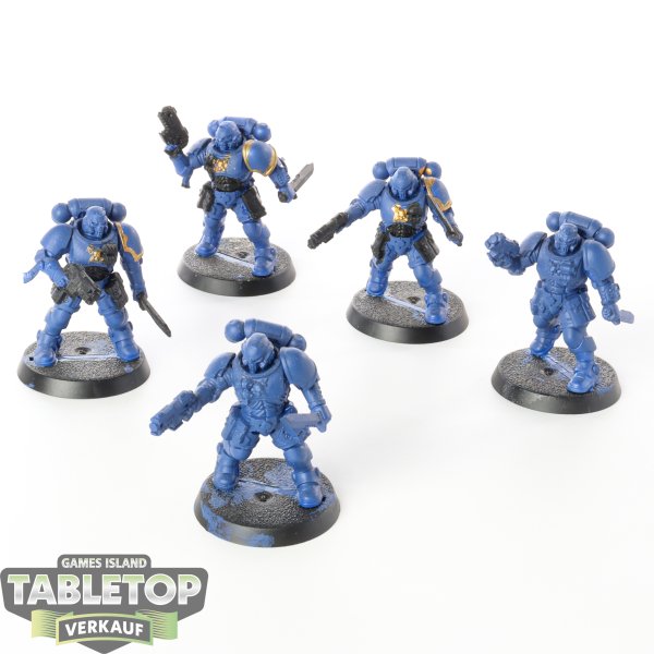 Space Marines - 5 Primaris Reivers - teilweise bemalt