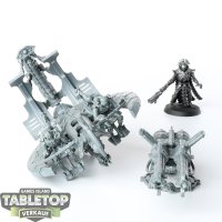 Necrons - Necron Catacomb Command Barge - teilweise bemalt