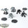 Grey Knights - 5 x Grey Knights Terminator Squad - teilweise bemalt