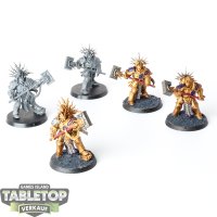 Stormcast Eternals - 5 x Retributors - teilweise bemalt