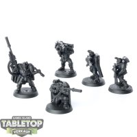 Space Marines - 5 x Scouts with Sniper Rifles klassisch -...
