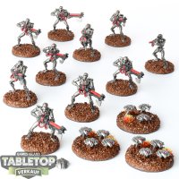 Necrons - 10 x Necron Warriors & 3 x Scarabs...