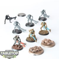 Necrons - 7 x Necron Warriors & 2 x Scarab -...