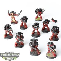 Space Marines - 10 Tactical Marines klassisch - teilweise...