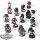 Space Marines - 12 Tactical Marines klassisch - teilweise bemalt