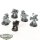 Dark Angels - 5 x Devastator Squad - teilweise bemalt