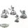 Necrons - 3 x Skorpekh Destroyers & Plasmacyte - unbemalt