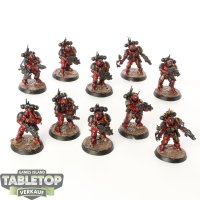 Space Marines - 10 x Primaris Infiltrators - bemalt