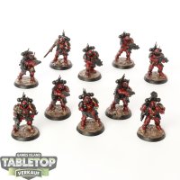 Space Marines - 10 x Primaris Infiltrators - bemalt