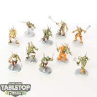 Death Guard - 10 x Poxwalkers - teilweise bemalt