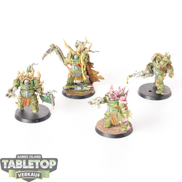 Death Guard - Lord Felthius and the Tainted Cohort - teilweise bemalt