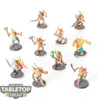 Death Guard - 10x Poxwalkers - teilweise bemalt