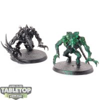 Chaos Space Marines - 2x Chaos Spawn - teilweise bemalt