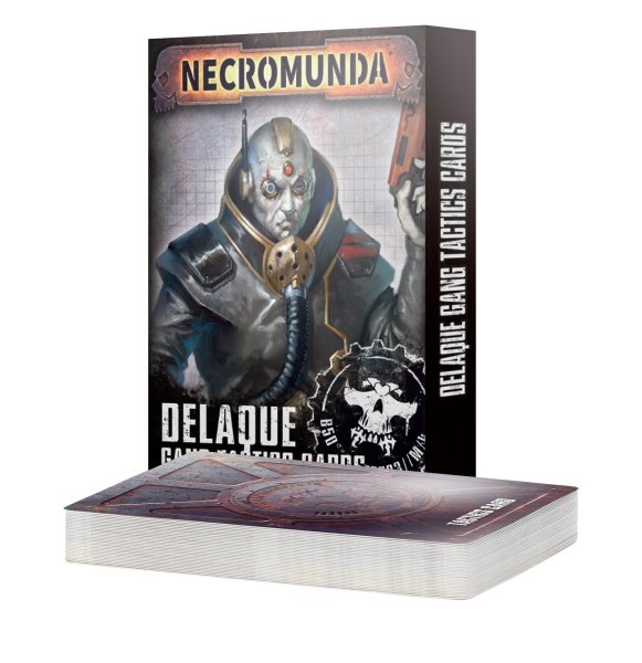 Necromunda - Delaque Gang Tactics Cards (Second Edition) - Englisch