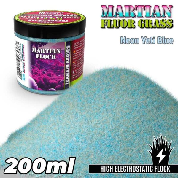 Green Stuff World - Martian Fluor Grass - Neon Yeti Blue - 200ml