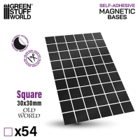 Green Stuff World - Square Magnetic Sheet SELF-ADHESIVE -...