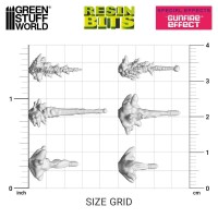 Green Stuff World - 3D printed set - Gunfire Effect