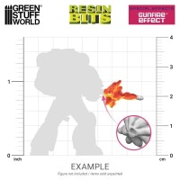 Green Stuff World - 3D printed set - Gunfire Effect