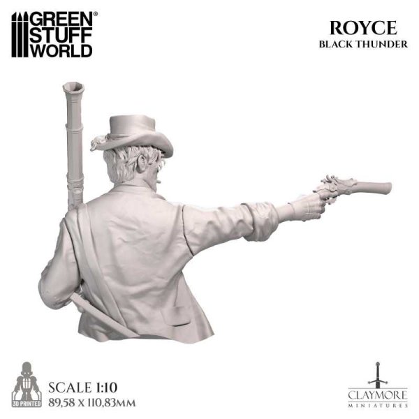 Green Stuff World - Claymore Miniatures - Royce Black Thunder