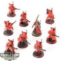 Adeptus Mechanicus - 9x Skitarii Rangers - teilweise bemalt