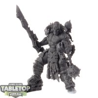 Blades of Khorne - Slaughterpriest with Hackblade and...