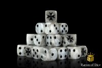 Baron of Dice - Knight Templars, White 16mm Round Corner...