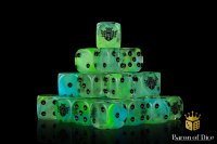 Baron of Dice - Day of the Dead, Scarab 16mm Round Corner...