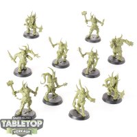 Death Guard - 10x Poxwalkers - unbemalt