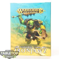 Orruk Warclans - Warscroll Karten 1te Edition - deutsch